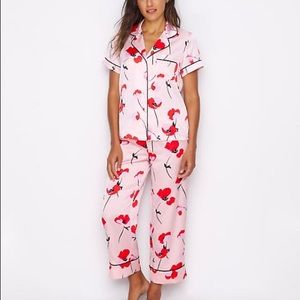 Kate Spade poppy pajamas NWOT